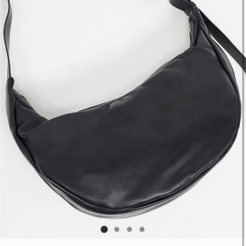 Glamorous Black Soft Cross Shoulder Bag